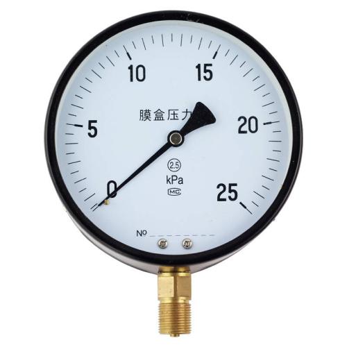 YE-100、150膜盒壓力表